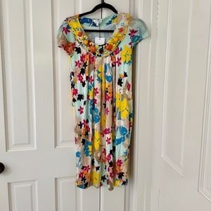 MaxMara Jeweled Cocktail Dress